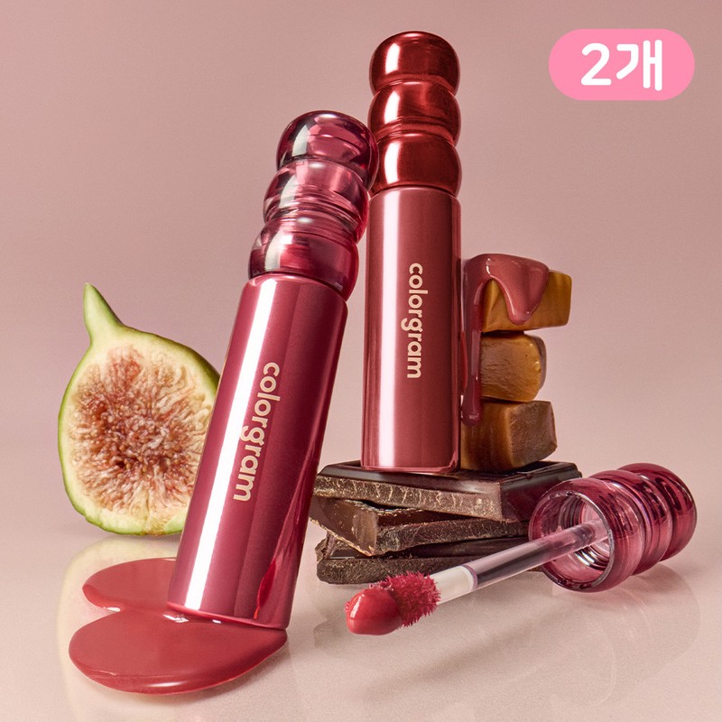 colorgram [1+1] Colorgram Tanghulu Tangle Tint Deep Glaze 3.5g 2pcs
