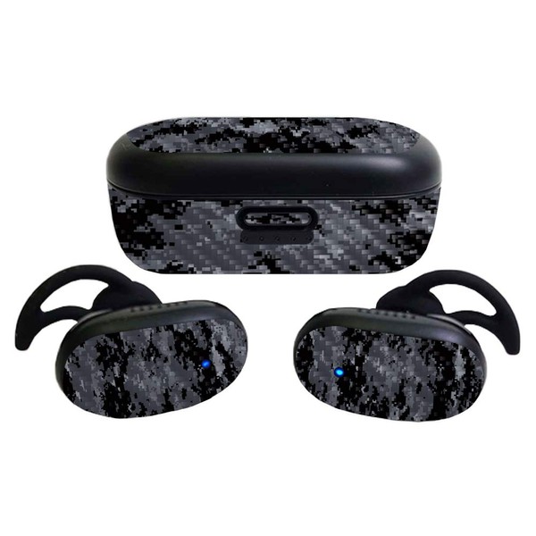 MightySkins Glossy Glitter Skin Compatible with Bose QuietComfort Earbuds (2020)