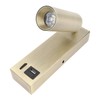 LED Wall Mounted Spotlight Adjustable Angle USB Port Design Stylish