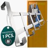 4happy Stainless Steel Door Coat Rack for Hanging - Door