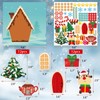 Make A Gingerbread House Stickers Christmas Stickers for Kids Holiday