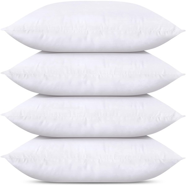 Utopia Bedding Throw Pillows (Set of 24, White), 12 x