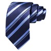 Barry.Wang Men's Silk Business Ties with Handkerchief Cufflink Stripes Plaid