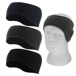 3 Pieces Of Ear Protection Headbands, Winter Warm Earmuffs, Simple Solid Color Hairbands, Unisex, Outdoor Cold-Proof Headbands