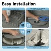LEYURISE Dishwasher Sump Cover and Filter Inlet Pump Plate Compatible