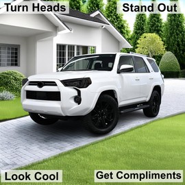 BOGAR TECH DESIGNS Full Headlight Head Light Tint Film Kit Compatible with Toyota 4Runner 2014-2024, Dark Smoke