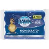 Dawn Ultra Non-Scratch Premium Scrubber Sponges, 4 Count