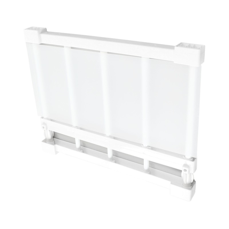Tension Rod Shelf 14.2 Inch Width Nail Free Expandable Storage