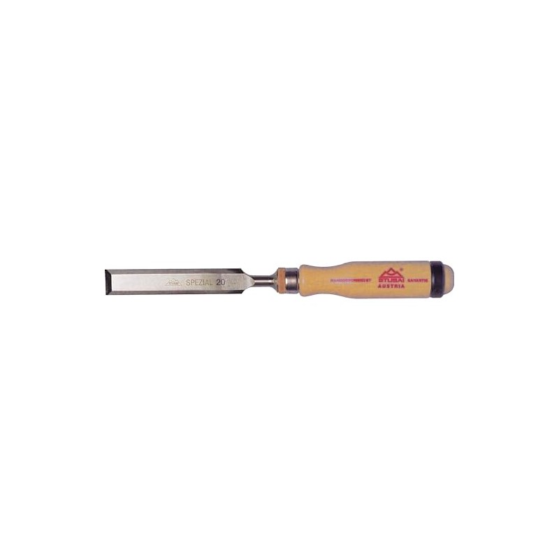 Stubai 353007 Wood chisels, Swedish Type 18 mm, Beige/Silver