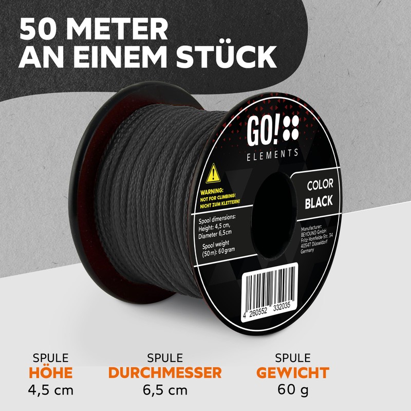 GO!elements Nano Cord | Mason's Cord | Filigree, Thin &