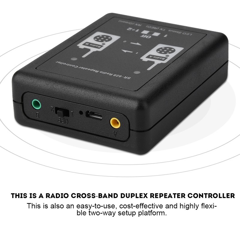 Two in one Cross Band Duplex Radio Repeater Relay Controller