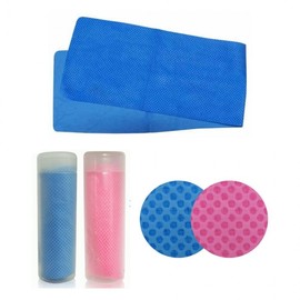 Sports towel [Waffle Wet Towel] Sports Towel/Sports Towel/Wet Towel/Cool Towel/Cool Towel/Sports Towel [Jukyung] Waffle Wet sports towel (case-large-pink) 3ea