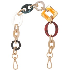 STOBOK Bag Chain Handbags Chain Strap for Purse Wallet Handle Bag Strap Purse Chain Bag DIY Chain Wallet Chain Bag Decorative Chain Bag Making Supply Wallet Strap Tote Bag Acrylic Alloy