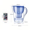 Unyverwise Pitcher Water Filters, 3.5L Activated Carbon Filtered Water Jug