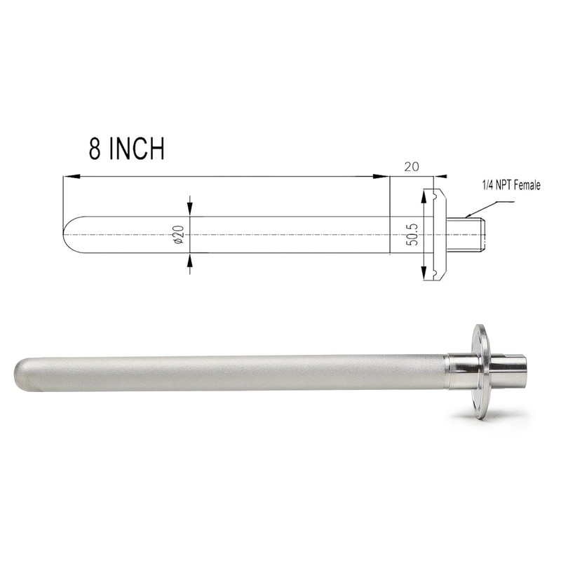 Stainless Steel 1.5" Tri-Clamp Ferrule Diffusion Stone,1.5 Inch Tri Clamp