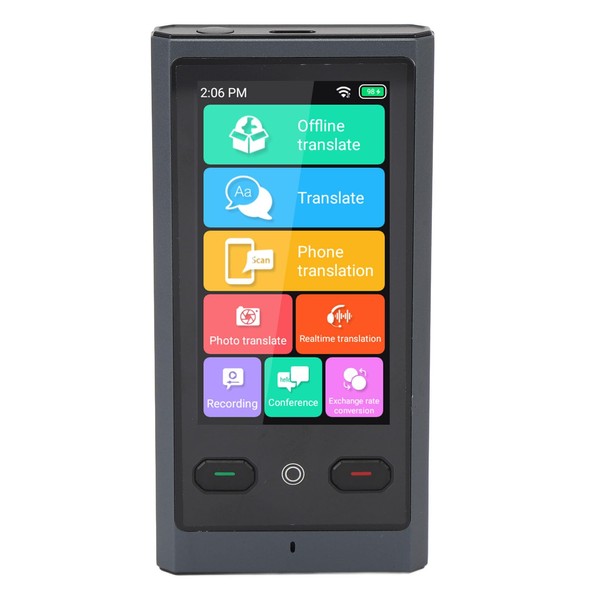 Intelligent Voice Translator, 3 Inch Touch Screen, 138 Languages Online,