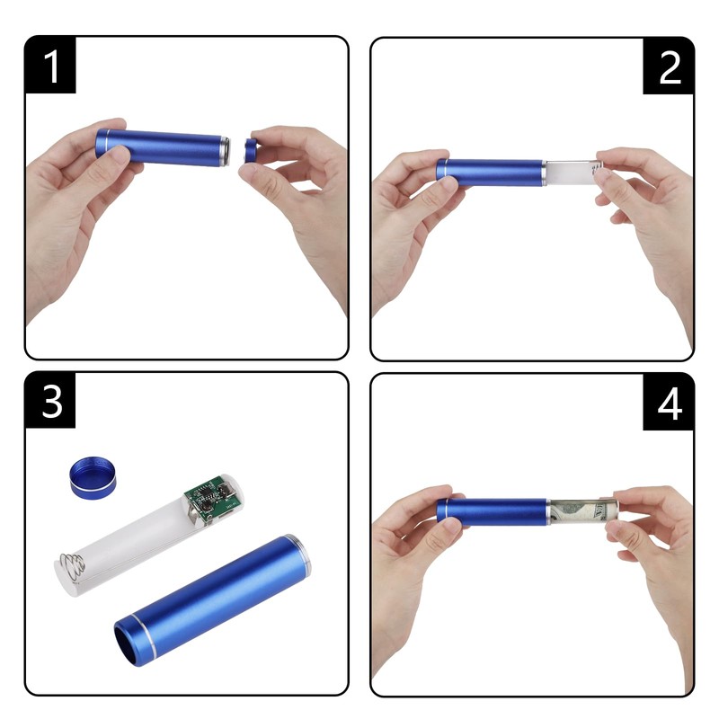 Livebe USB Charger Diversion Safe Secret Stash Safes,Portable Secret Hidden