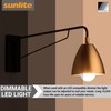Sunlite A15 E17 LED Bulb, Intermediate Base Light Bulbs, 6