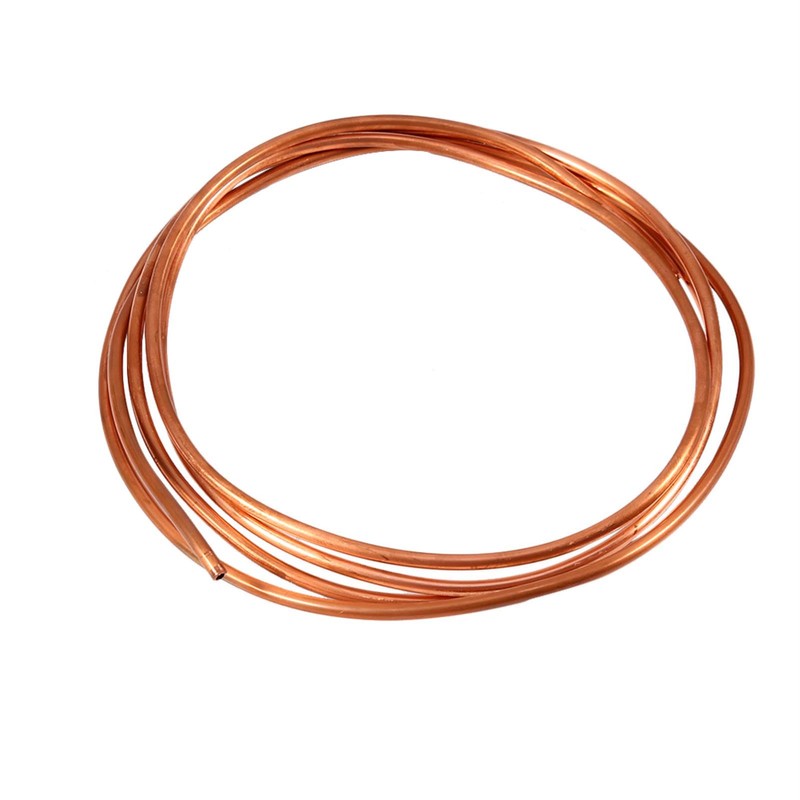 Soft 2m Copper Pipe for Cooling Plumbing, Fine Ductility, Resistant,
