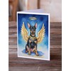 Caroline's Treasures Manchester Terrier My Angel Greeting Cards Pack of