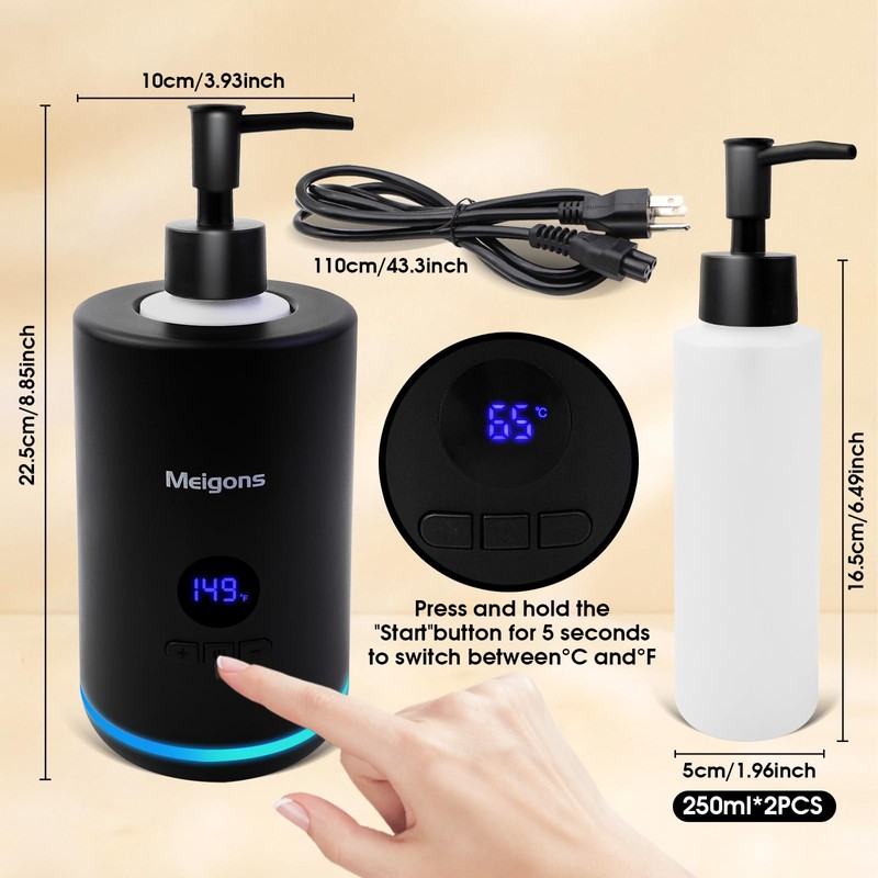 Oil Warmer for Massage, Massage Oil Warmer, Body Oils Heater