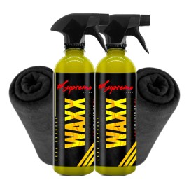 Kit 4 Piezas Cera Express + 2 Micro Fibras Marca Supremo