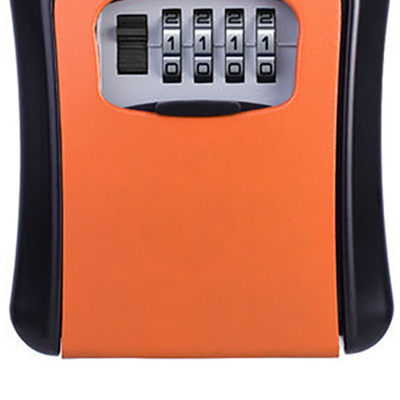 Key Box Wall Mounted 4 Digit Aluminium Alloy Simple Safe