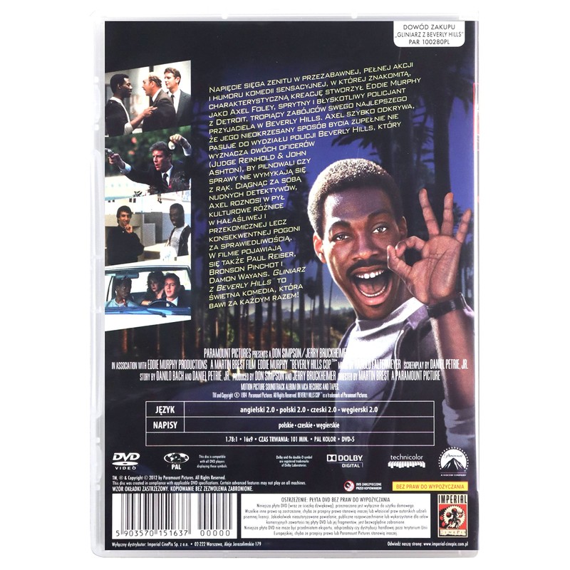 Beverly Hills Cop [Region 2] (Keine deutsche Version)