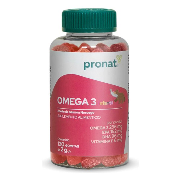 Omega 3 Infantil - Pronat - Gomitas 152mg Epa y