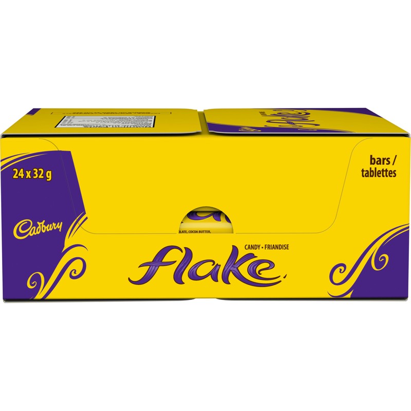 Cadbury Flake Bar Single 32G, (Pack of 24)