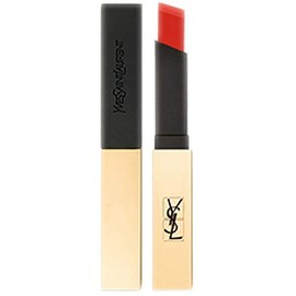 Lipstick Lip Rouge Pure Couture The Slim Eve Saint Laurent YSL Cosmetics Anti-Fall Lipstick Mat 10 Corail Antinomique