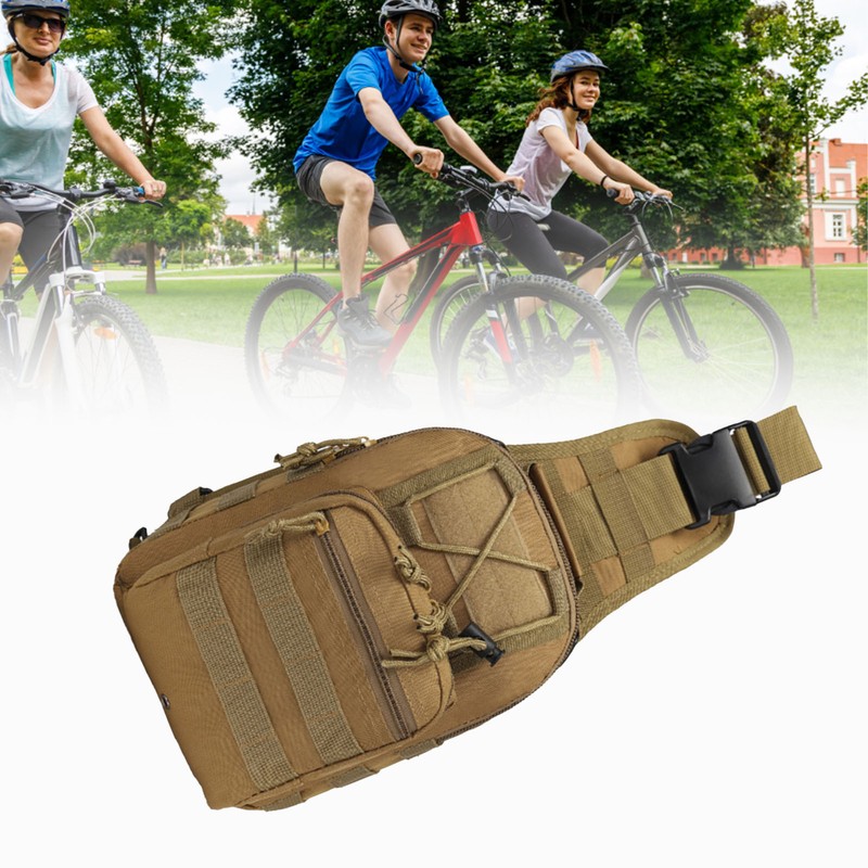 Outdoor Chest Bag Oxford Cloth Sports Cycling Sling Bag Cross