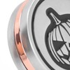 Pumpkin Coin Slider Pumpkin Pattern Push Slider Toy Zinc Alloy