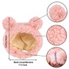 JOICEE Cute Cat Costume Warm Bear Hat for Cat Adjustable