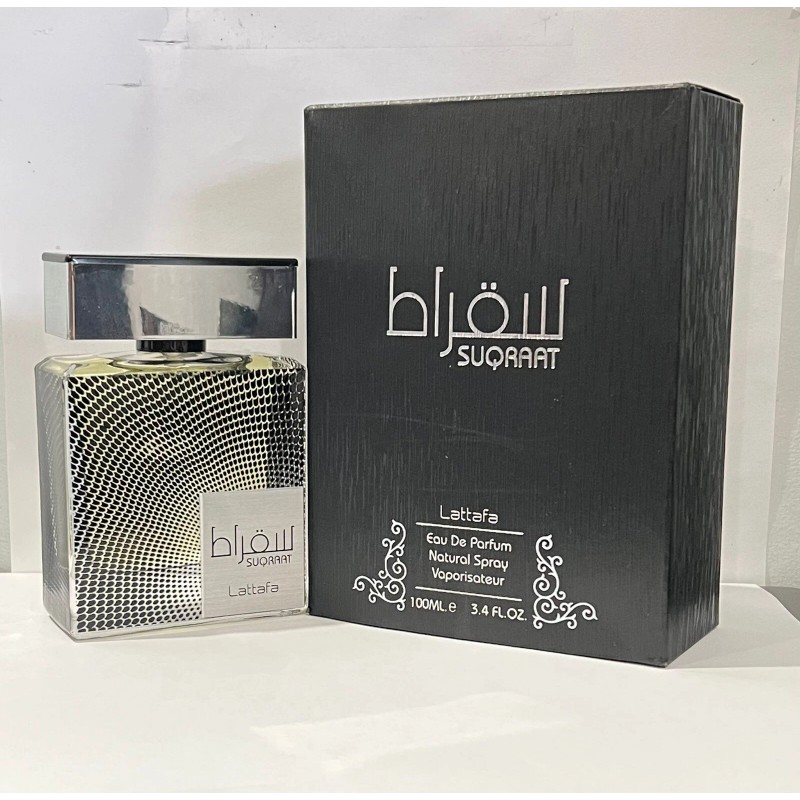 Lattafa Suqraat 3.4oz Edp Spray For Men New In Box