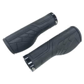 NOGUCHI Grip NGS-005, Long 5.0 x Long 5.0 inches (128 x 128 mm), Left and Right Set, Black