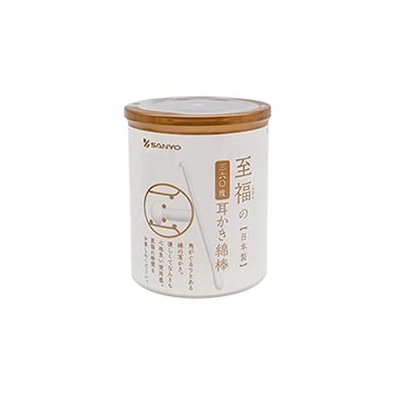 山洋 360度耳かき風綿棒 スタンダードタイプ 100本入り 4936613072522 × 4個セット