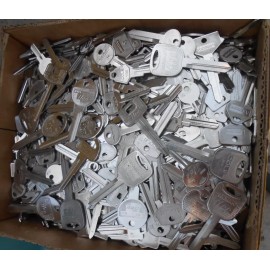 Lot of Mix 10 POUNDS  Key BLANKS  HOUSE, CARS, etc Locksmith,Art