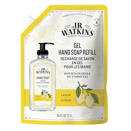 J.R. Watkins Liquid Hand Soap Lemon 34 oz Refill, Pack of 1