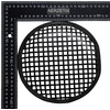 AERZETIX - C66076 Set of 2 Protective Nets for Speakers/Subwoofer