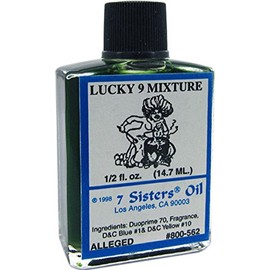7 Sisters of New Orleans Perfumed Anointing Oil - Lucky 9 Mixture 1/2oz