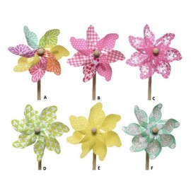 Kaemingk 48cm Colourful Windmobile (Choice of 6)