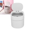 Mini Rubbish Bin, Small Table Waste Bin, 2 L Round