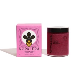 Nopalera Hibiscus Cactus Flower Exfoliant - Exfoliating Face & Body Scrub, 3-in-1 Cleanser, Exfoliator, & Moisturizer, Vegan, Cruelty-Free, Natural Floral Scent, Dye Free, 6 oz.