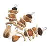 Parakeet Beak Stone Parrots Trimming Chew Toys Set Bird Nuts