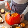 MAGICLULU Pumpkin Scraper Serrated Spoon Pumpkin Core Remover Scoop Stainless