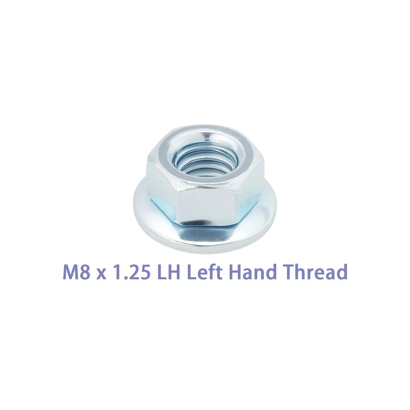 ECSiNG 4 x Trimmer Flange Blade Nut Replacement M8 x