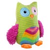 IDENA 40040 Stuffed Toy Owl 30 cm – Green