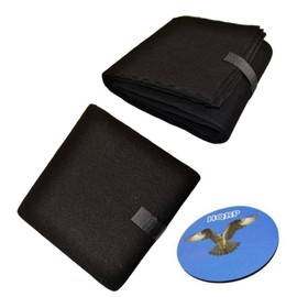 HQRP 2-Pack Carbon Pre-Filter Compatible with Honeywell HPA300, 50100, 50150, 50250-S, 17000-S, 50255, 50300, 51360, 51376, 51500, 51771 models plus Coaster