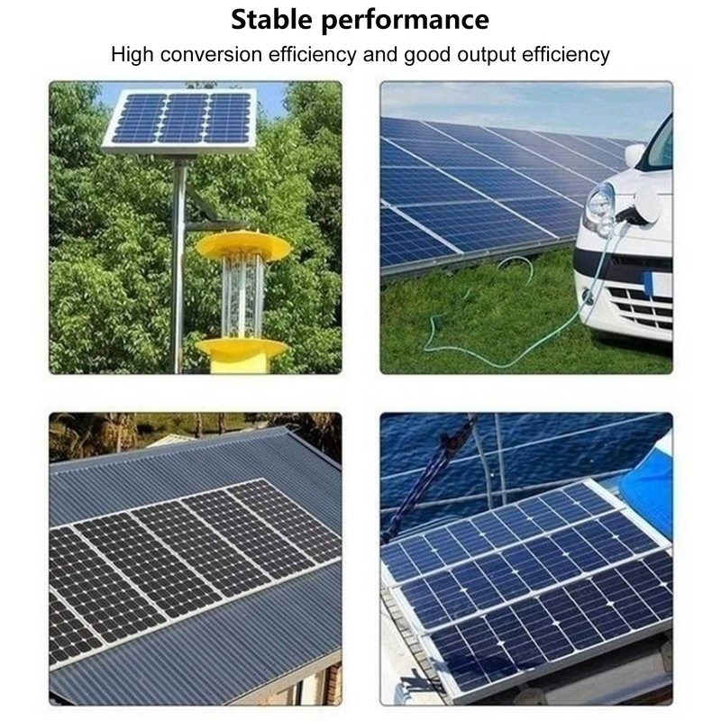 Solar Panel Fan Kit with 30A Controller Polysilicon 10W 18V
